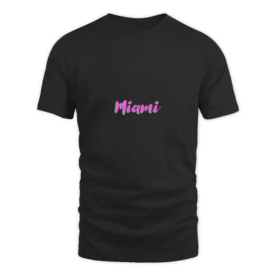 Men's Black Miami T-Shirt