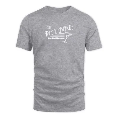 Men's Grey The Regal Beagle T-Shirt