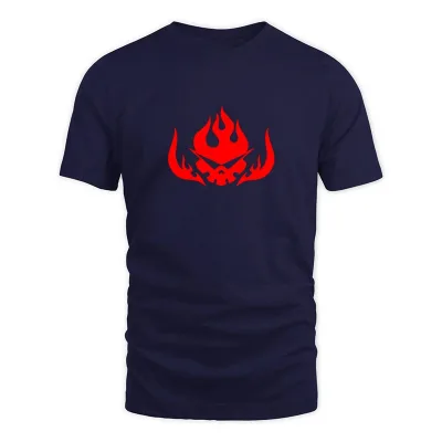 Men's Navy Gurren Lagann Japanese Mecha Anime T-Shirt