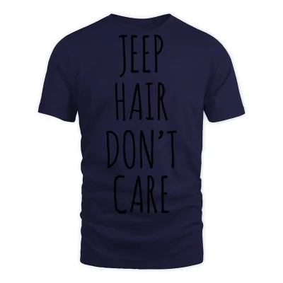 Men's Navy Jeep Hair Fashiony S T-Shirt